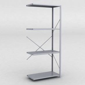 Stlhylla tillbyggnadsdel H: 240 x L: 100 x D: 50 cm