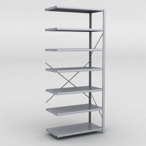 Stlhylla tillbyggnadsdel H: 240 x L: 100 x D: 50 cm