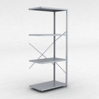 Stlhylla tillbyggnadsdel