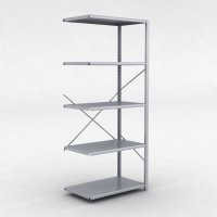 Stlhylla tillbyggnadsdel