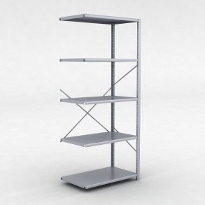 Stlhylla tillbyggnadsdel