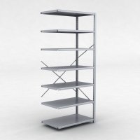 Stlhylla tillbyggnadsdel