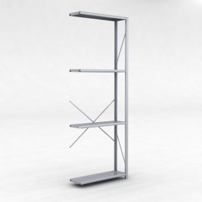 Stlhylla tillbyggnadsdel