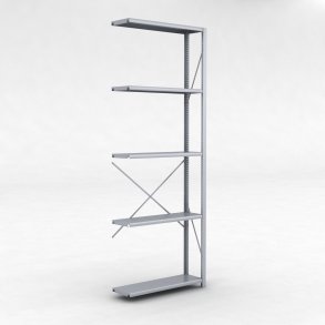 Stlhylla tillbyggnadsdel