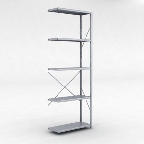 Stlhylla tillbyggnadsdel