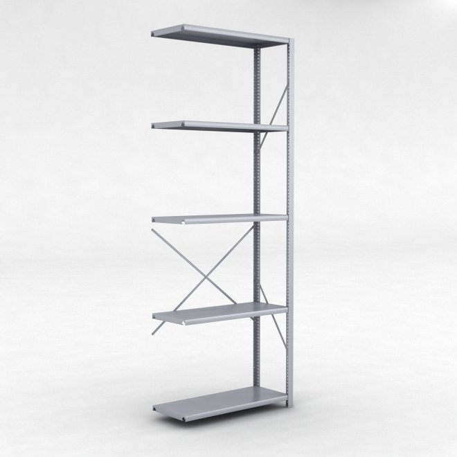 Stlhylla tillbyggnadsdel