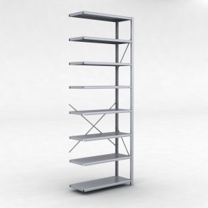 Stlhylla tillbyggnadsdel