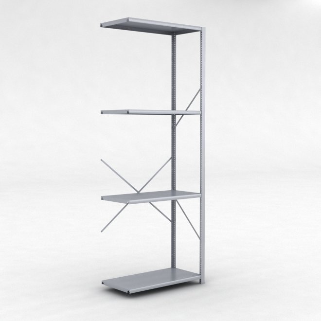 Stlhylla tillbyggnadsdel