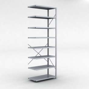 Stlhylla tillbyggnadsdel