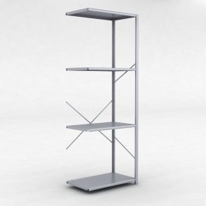 Stlhylla tillbyggnadsdel