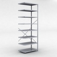 Stahlregal Anbaufeld H�he 280 cm