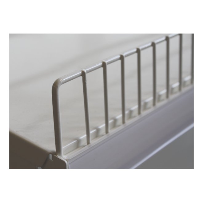 Trdfront til metalhylde