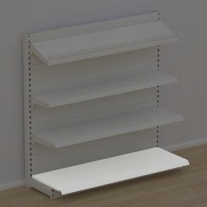 Metallfachboden fr Ladenregale ohne Konsole