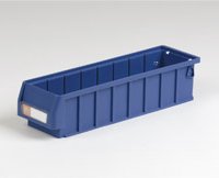 1 palle med 256 Plastlda med etiketthllare L: 40 x B: 11.7 x H: 9 cm