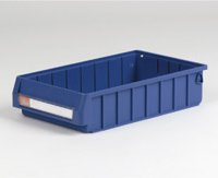 1 palle med 144 Plastlda med etiketthllare L: 40 x B: 23.5 x H: 9 cm