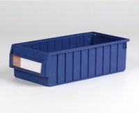 1 palle med 96 Plastlda med etiketthllare L: 40 x B: 23.5 x H: 14 cm