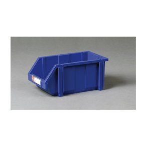 Plastlda med etiketthllare L: 18 x B: 11 x H: 8 cm