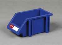 Sichtboxen mit Etikettenhalter