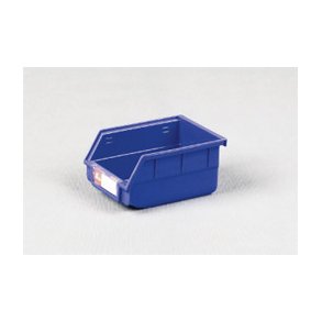 Plastlda med etiketthllare L: 14 x B: 10.5 x H: 7.5 cm