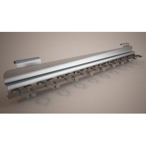 Werkzeughaken mit 10 Werkzeugklemmen