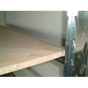 Spnplade til lagerreol