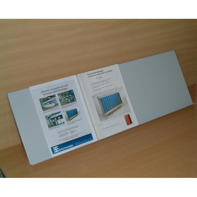 Broschyrhllare till Erfa 747 75 x 30 cm