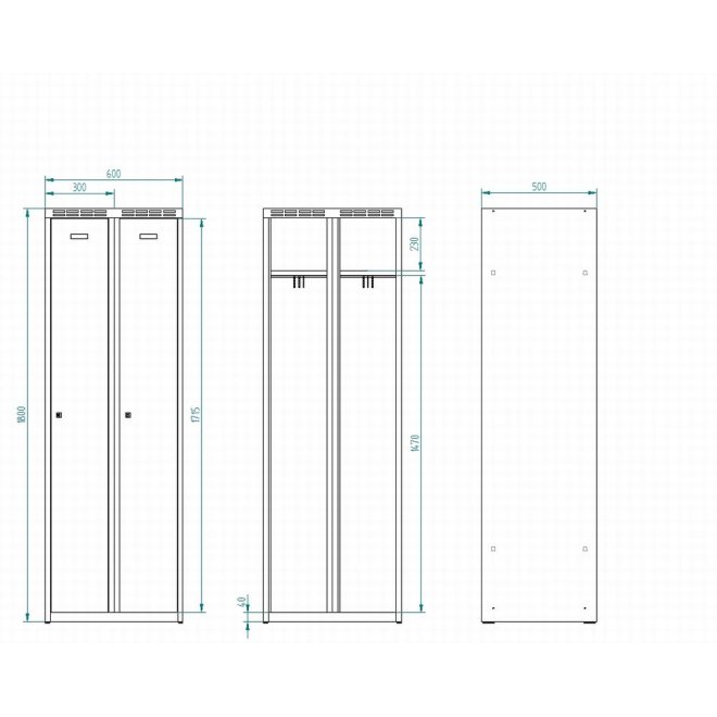 Omkldningsskp med 2 luckor