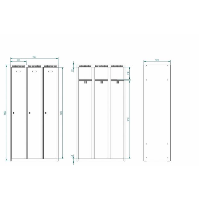 Omkldningsskp med 3 luckor