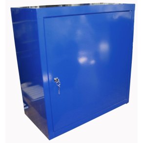 Verktygs- och materialskp med 3 hyllor